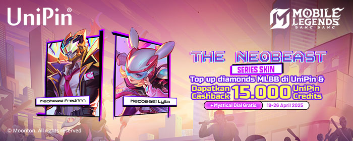 UniPin - [MLBB Neobeasts] Draw Skin Series dan Dapatkan Token Gratis ...