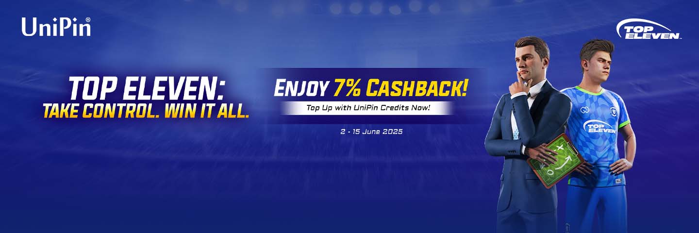 Top Eleven: Take Control. Win It All — Enjoy 7% Cashback!