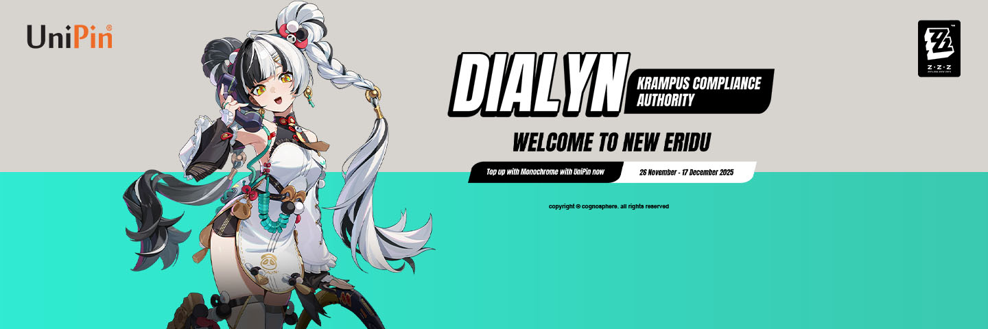 UniPin - 🖤 New Agent Spotlight: Dialyn Has Arrived 🖤 (MY)