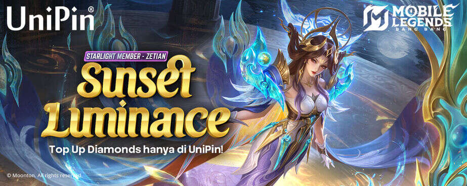 Top Up Diamond Mobile Legends di UniPin dan Dapatkan Aura Mewah Sunset Luminance!