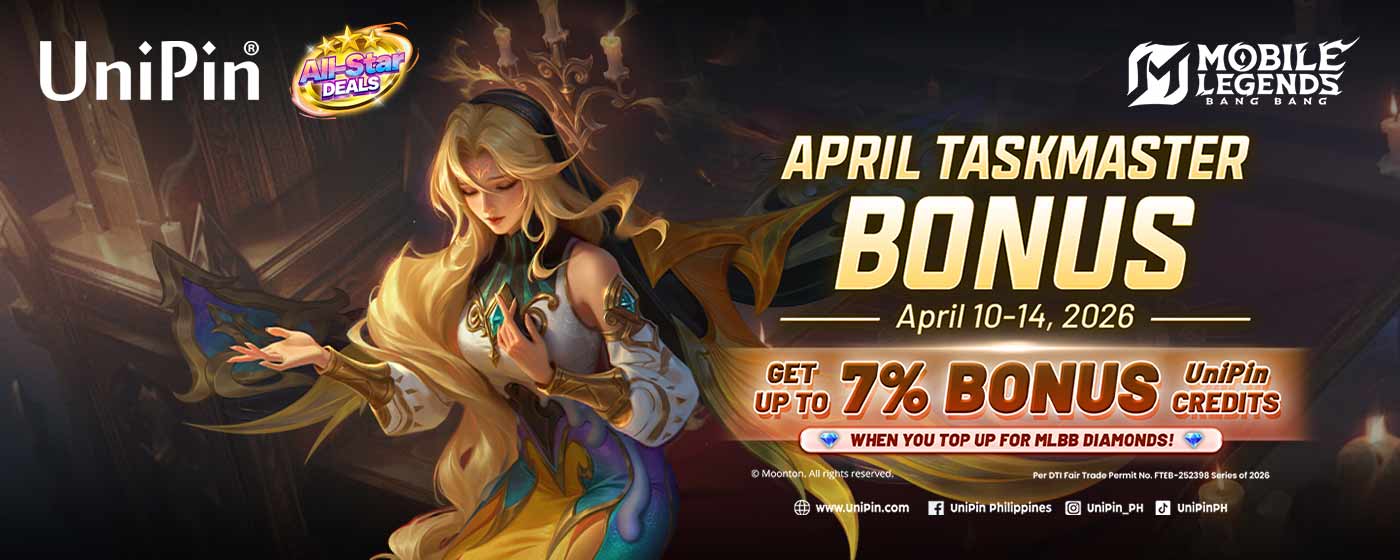 April Taskmaster Bonus (PH)
