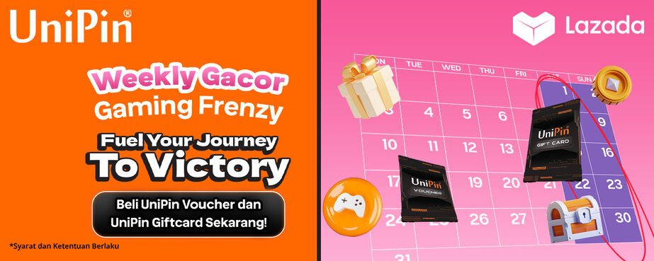 Lazada August Weekly GaCor Gaming Frenzy! Fuel Your Journey to Victory
