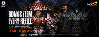 Twelve Sky 2 - Bonus Item for every 100.000 UC Refill