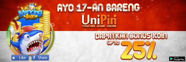 17an Bareng UniPin dan Mancing Ikan