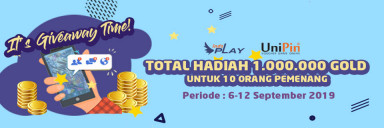 Give Away UniPin - IndoPlay
