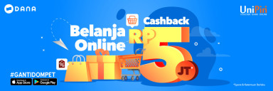 Get your Lucky Cashback with DANA!