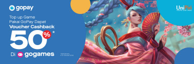 Get Voucher Cashback 50% dengan Gopay (OKTOBER)