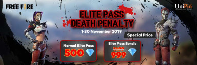 FREE FIRE KEDATANGAN DEATH PENALTY DI ELITE PASS!!