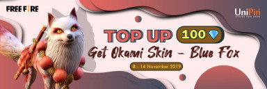LAUNCH EVENT DAPETIN SKIN OKAMI CUMA 100 DIAMOND!!