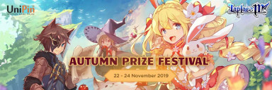 AUTUMN PRIZE FESTIVAL BAGI BAGI CASHBACK 70%!