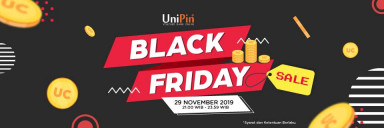 CASHBACK 100% HANYA DI BLACK FRIDAY!!!