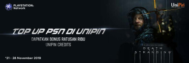Mau Ratusan Ribu Bonus Unipin Credits? Top up PSN di UniPin Aja!