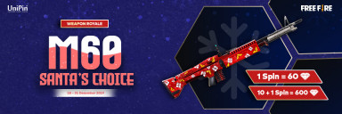 MAKIN TAK TERKALAHKAN DENGAN M60 SANTA’S CHOICE!