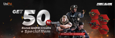 UniPin x Point Blank Indonesia Year End Festival!