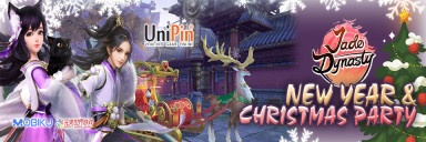 Christmas and new year party with Jade Dynasty and UniPin!