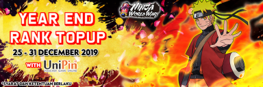 End of Years with UniPin x Shinobi World War!