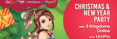 Chritmas and New Year Party with 3 Kingdom Online x UniPin!