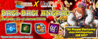 UniPin x Ocean Rebellion bagi-bagi ANGPAO