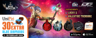[UniPin x Rise of Nowlin] Extra 30% Diamonds in Lovely Month!