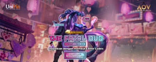 Koleksi Skin Couple the Fatal Duo AOV kamu dengan top up #PakeUniPin!