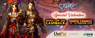 Valentine di Three Kingdom Reborn Dapat Banyak Hadiah + Cashback!