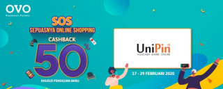 SOS! Top Up #PakeOVO BIsa Dapat Cashback 50%! – Februari 2020