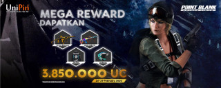 Dapatkan Exclusive Merchandise Point Blank dan total 3.850.000 UniPin Credits!