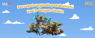 Lords Mobile - Percepat upgrade pasukanmu ke T5 dengan UniPin
