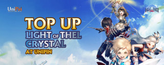 Crystal Light of Thel sudah bisa di top up #PakeUniPin