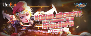 #DoubleBenefit beli Diamonds MLBB #PakeUniPin