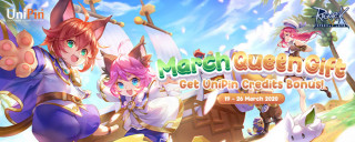 Ragnarok Queen Appreciation Bagi-Bagi Cashback 70% Unipin Credits