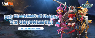 Beli Diamonds Lords Moblie #PakeUniPin 2x untung!