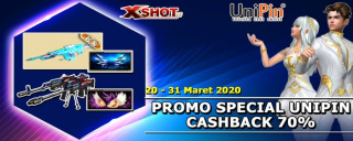 Untung banyak! top up XSHOT #PakeUniPin
