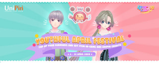 Youthful April Festival, Dapatkan Item In-game dan UniPin Credits!