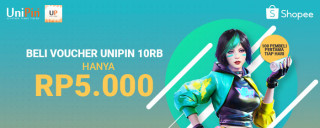 Shopee Big Ramadhan Sale bareng UniPin – Voucher hanya seharga Rp 5.000 saja!