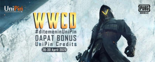 WWCD #ditemeninUniPin, dapat bonus UniPin Credits