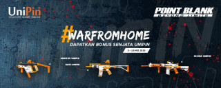 Point Blank Indonesia: #Warfromhome - Dapatkan bonus senjata UniPin