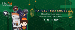 Parcel dari UniPin, Dapet Item Code buat Lebaran!