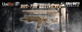 CODM  -Gali Tambang Emas untuk mendapatkan RUS - 79U Dustkicker