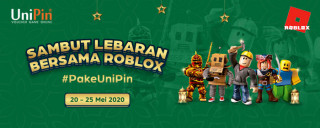 Sambut Lebaran bersama Roblox #PakeUniPin