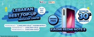 Lebaran Best Top Up bersama UniPin