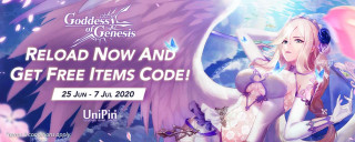 Goddess of Genesis bagi bagi item code pake UniPin!