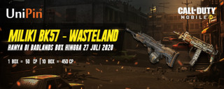 CODM – Miliki BK57 – Wasteland di Badlands Box #PakeUniPin