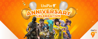 Bonus Cashback 20% UniPin Credits - Special UniPin 9th Anniversary Celebration