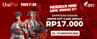 Merdeka Main Game bareng OY! Dapatkan diskon hingga Rp17.000