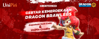 Gebyar Kemerdekaan Dragon Brawlers, Dapatkan Item Code dan UniPin Credits!