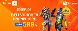 UniPin Voucher harga spesial hanya di Shopee 9.9