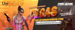 Point Blank October Top Up Event, dapetin Item CS Gas dan Bonus UniPin Credits!