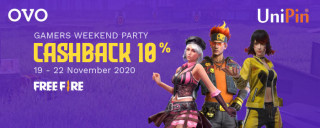 Yuk seru-seruan di GAMERS WEEKEND PARTY cukup #pakeOVOaja!