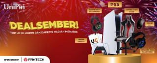 Top up UniPin Credits dan dapetin hadiah keren akhir tahun!